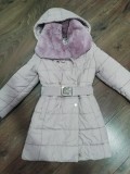 Детское красивое и тёплое зимнее пальто