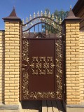 Ворота и калитки из профлиста, штакетника, кованые, жалюзи