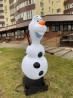 Снеговик надувной новогодняя декорация