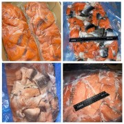 Обрезки рыбы речной