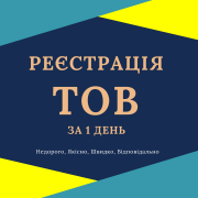 Реєстрація ТОВ з ПДВ, єдиним податком ( Недорого )